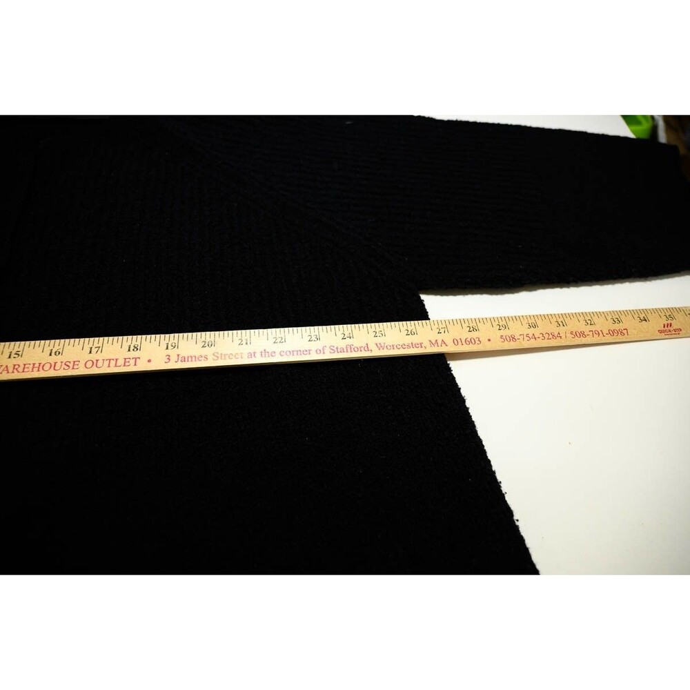 Eileen Fisher Black long cardigan duster 2x - Picture 4 of 7